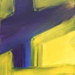 Anfang, 2013, Acryl auf Leinwand, 30x30 cm