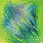 Geduld, 2012, Acryl auf Leinwand, 40x40 cm