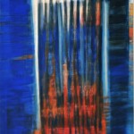 Wolfgang Vincent, Inselhafen, 2014, Acryl auf Leinwand, 140x100 cm